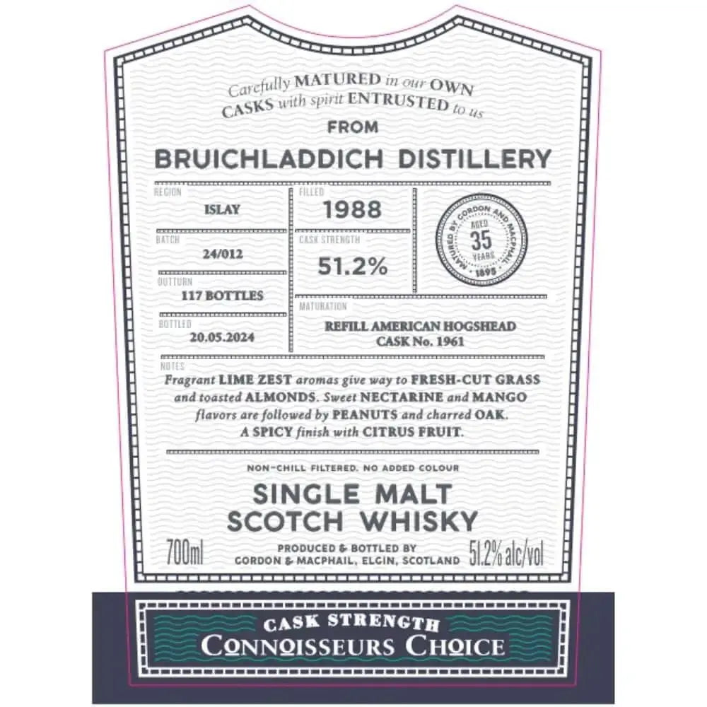 Gordon &amp; Macphail 1988 Bruichladdich 35 Year Old - Main Street Liquor