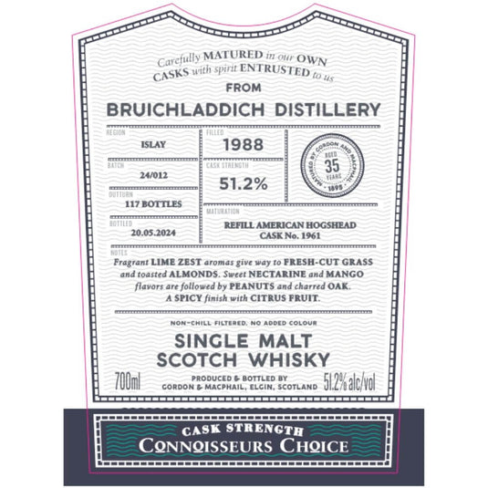 Gordon & Macphail 1988 Bruichladdich 35 Year Old - Main Street Liquor