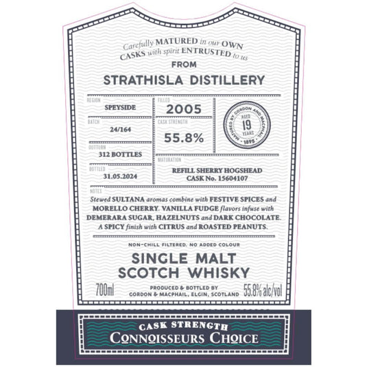 Gordon & Macphail 2005 Strathisla 19 Year Old - Main Street Liquor