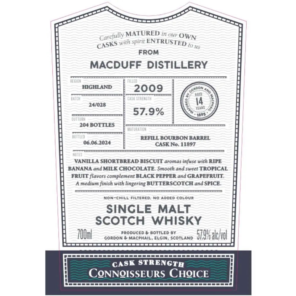 Gordon & Macphail 2009 Macduff 14 Year Old - Main Street Liquor