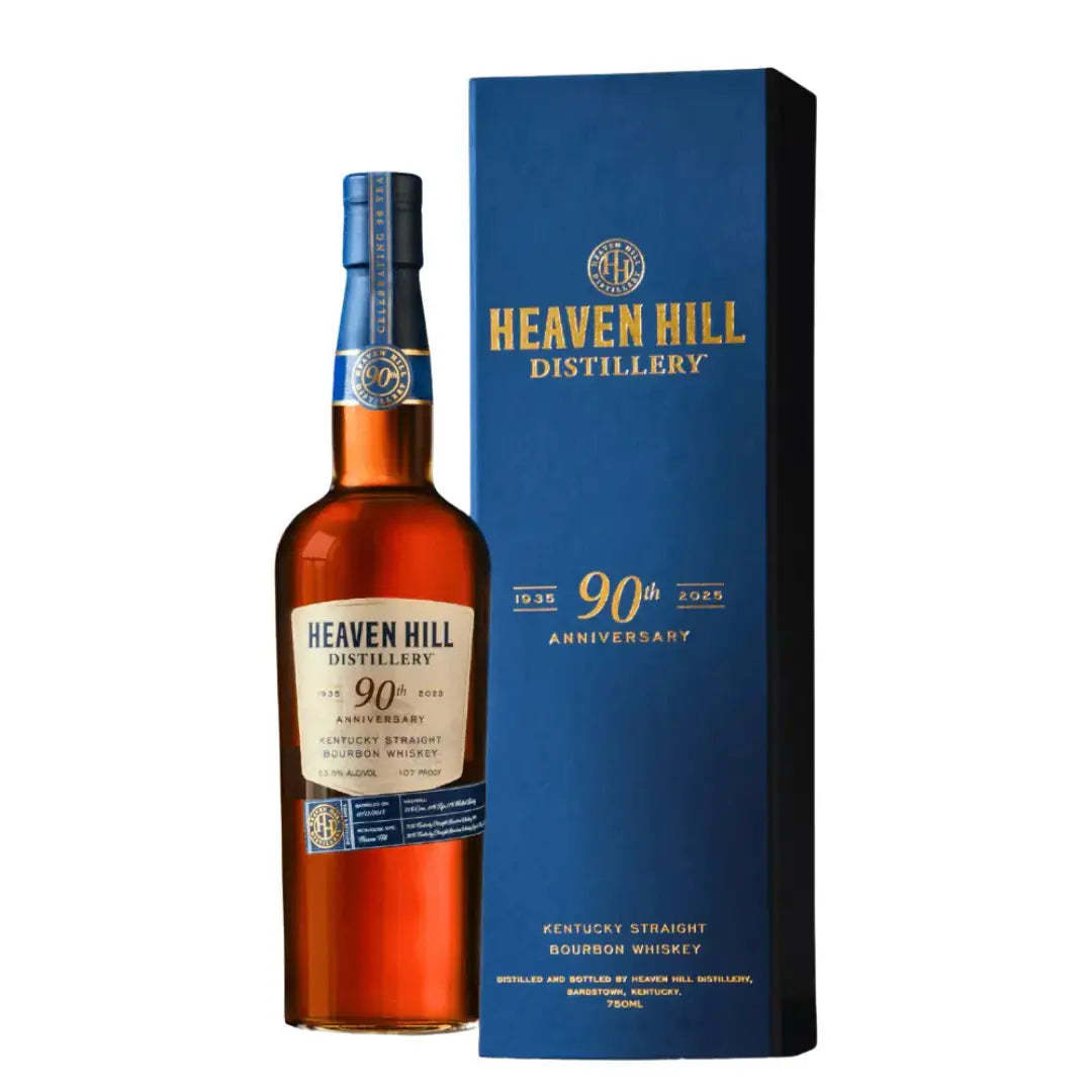 Heaven Hill 90th Anniversary 9 Year Old Kentucky Straight Bourbon Whiskey 750ml - Main Street Liquor