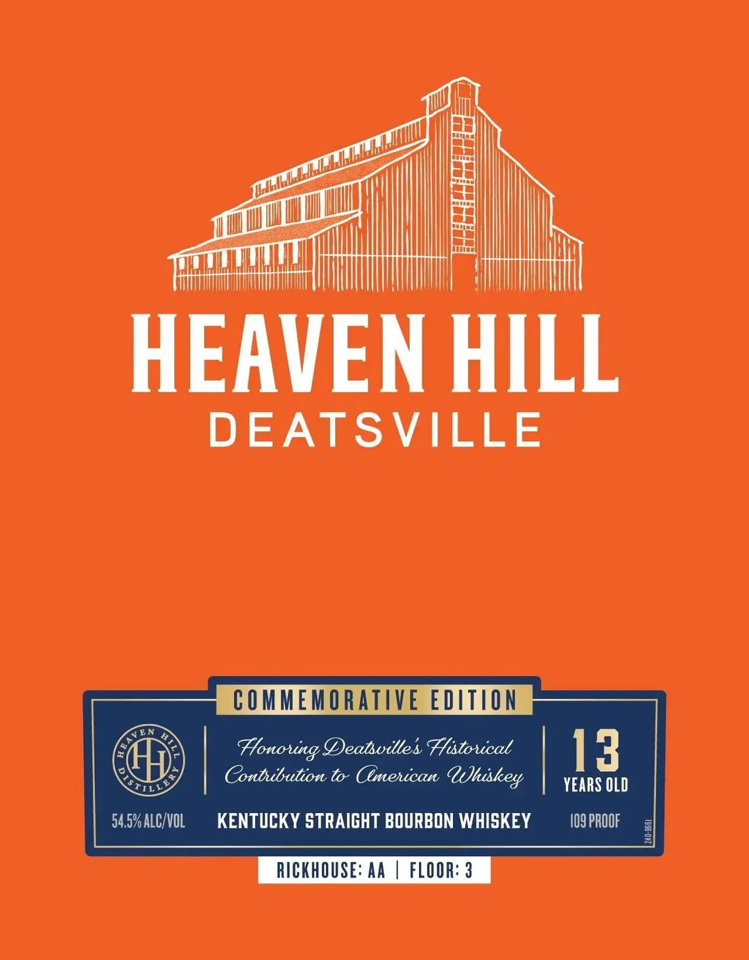 Heaven Hill Deatsville 13 Year Commemorative Edition Kentucky Straight Bourbon - Main Street Liquor