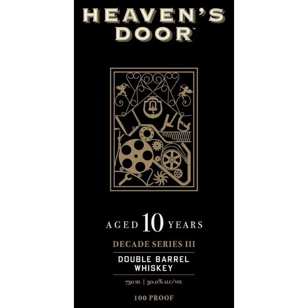 Heaven's Door Decade Series Release #03: Double Barrel Whiskey - Main Street Liquor