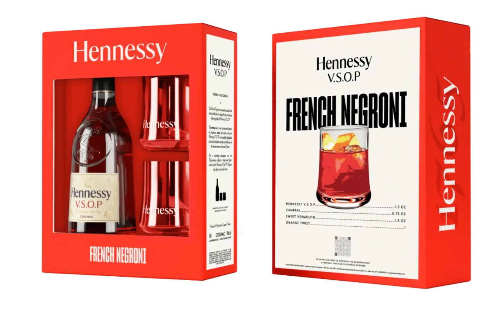 Hennessy V.S.O.P 750mL + Glassware Gift Pack - Main Street Liquor