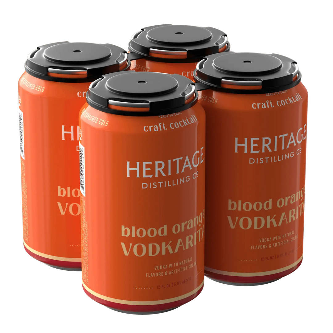 Heritage Distilling Co Blood Orange Vodkarita 4 Pack Cans - Main Street Liquor