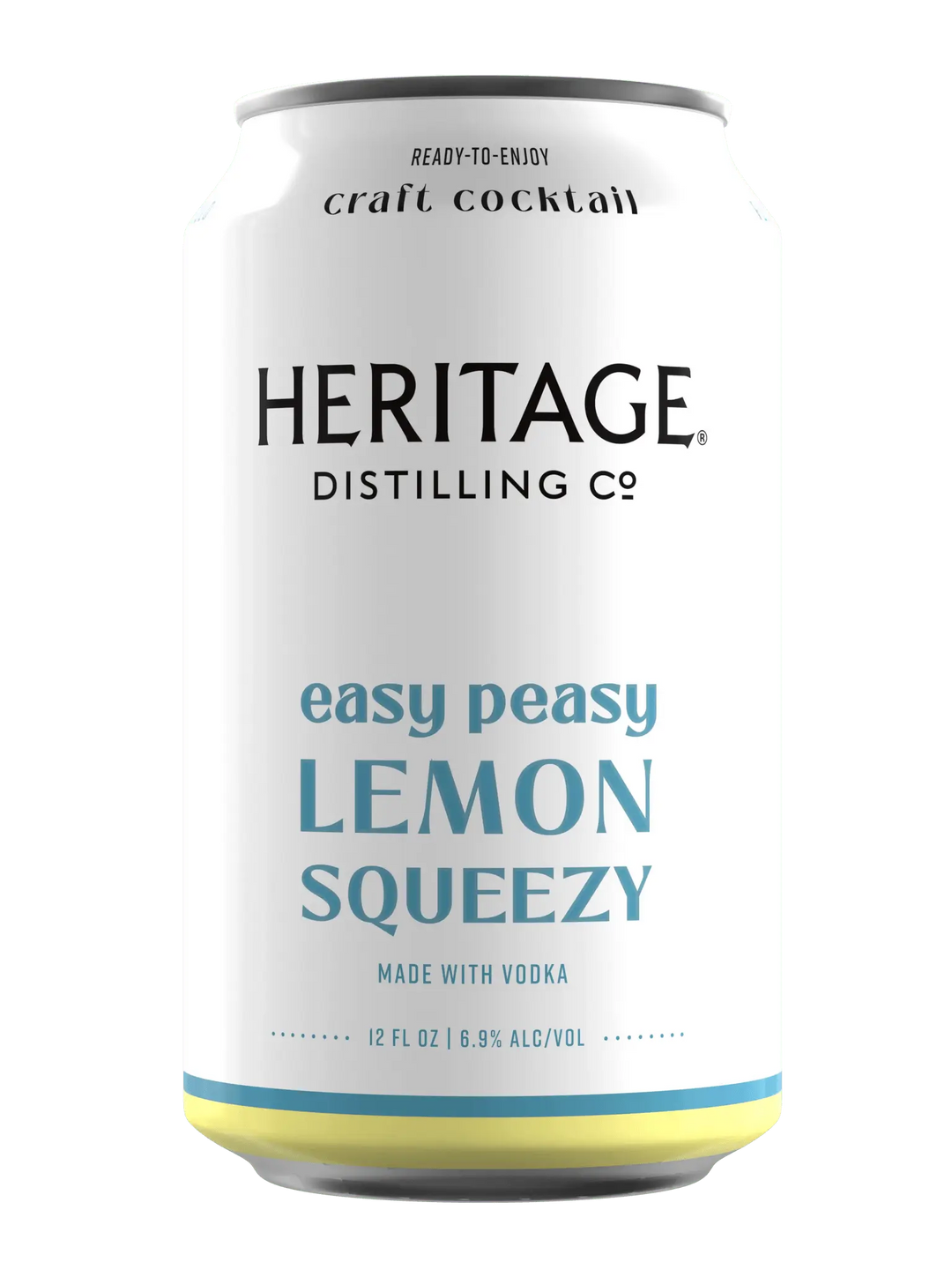 Heritage Distilling Co Easy Peasy Lemon Squeezy 4 Pack Cans - Main Street Liquor