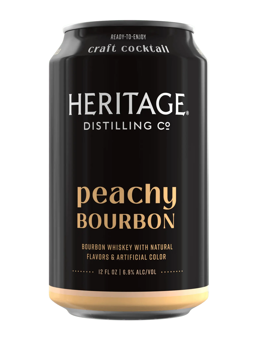 Heritage Distilling Co Peachy Bourbon 4 Pack Cans - Main Street Liquor