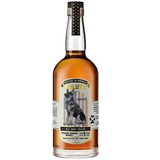 Heritage Distilling Co Service to America Salute™ Whiskey - War Dogs - Main Street Liquor