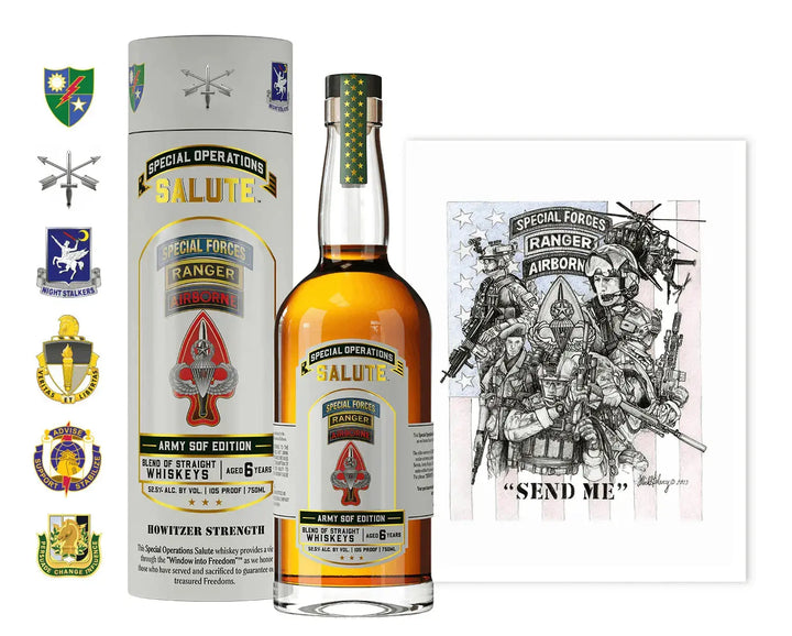 Heritage Distilling Co Special Operations Salute™ Whiskey - Army SOF Edition - Main Street Liquor