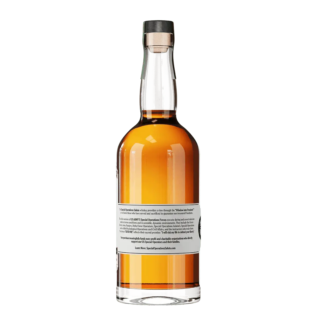 Heritage Distilling Co Special Operations Salute™ Whiskey - Army SOF Edition (Bottle Only) - Main Street Liquor
