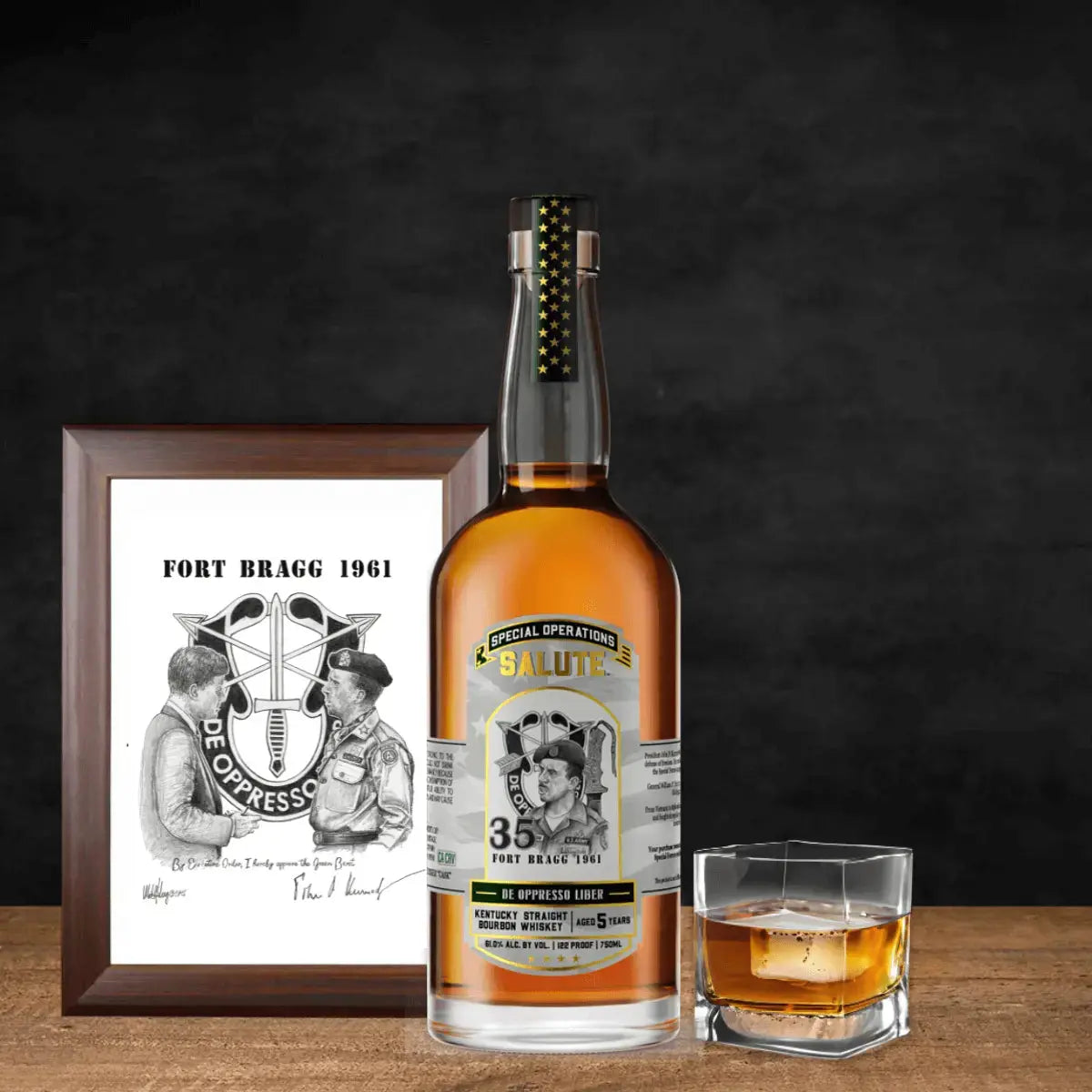 Heritage Distilling Co Special Operations Salute™ Whiskey - De Oppresso Liber Edition - Main Street Liquor