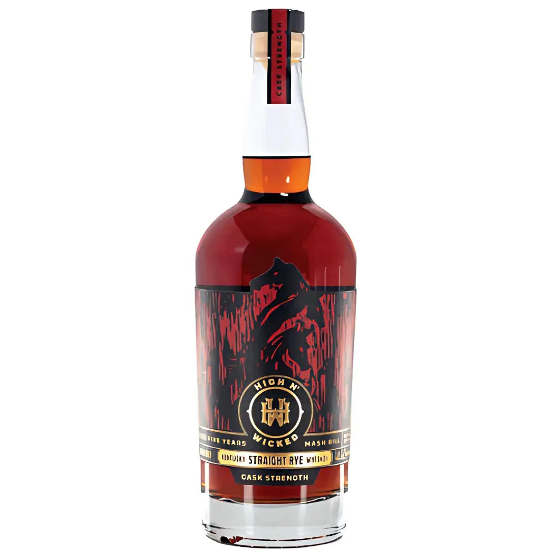 High N’ Wicked Cask Strength Kentucky Straight Rye Whiskey - Main Street Liquor