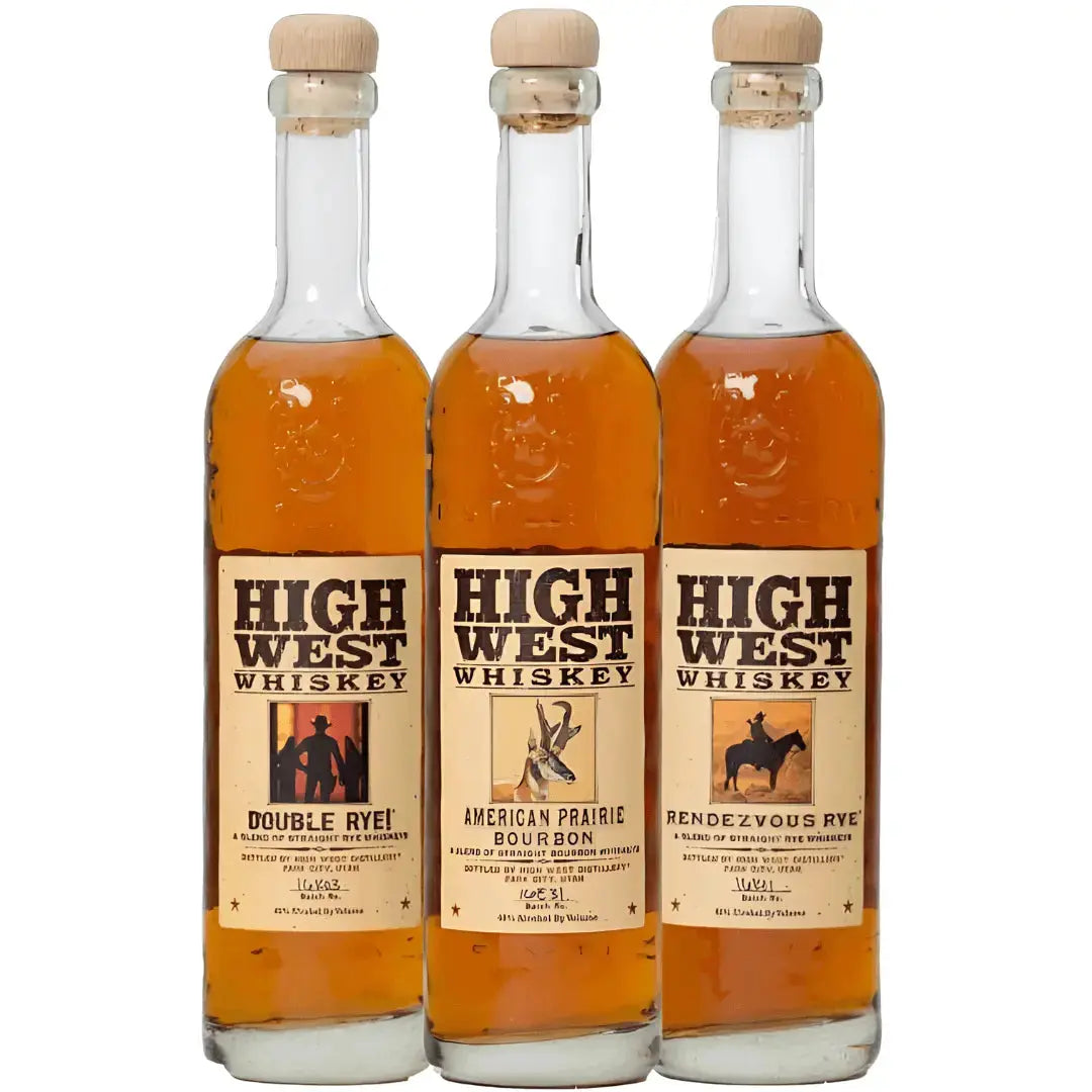 High West Frontier Bundle: Double Rye, American Prairie Bourbon &amp; Rendezvous Rye - Main Street Liquor