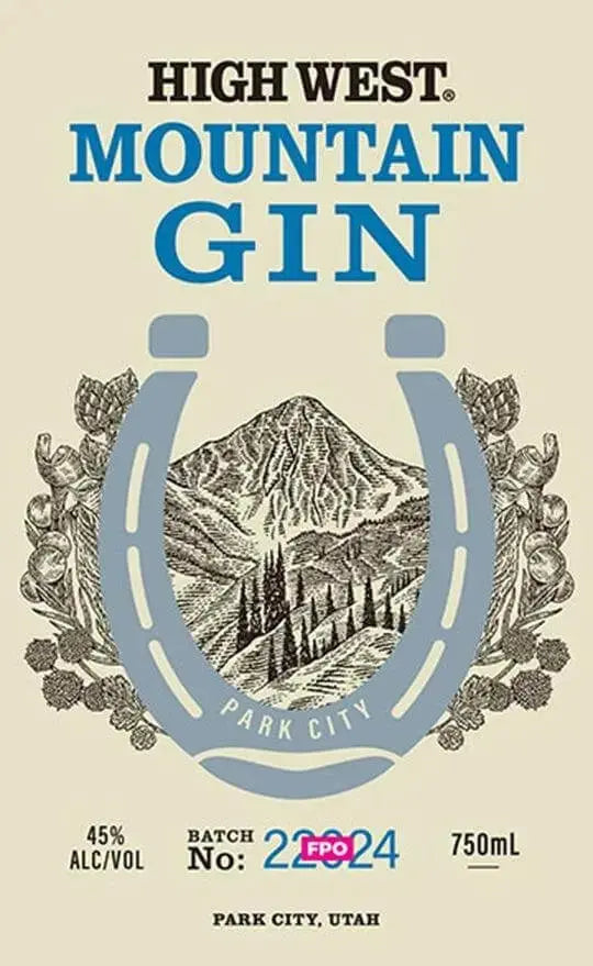 High West Mountain Gin 90 Proof - Main Street Liquor