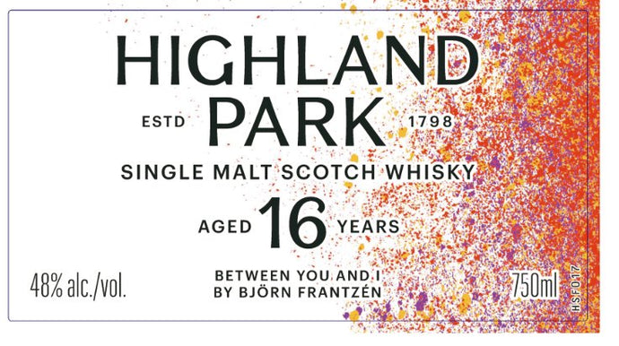 Highland Park 16 Year Old Single Malt Scotch Whisky 