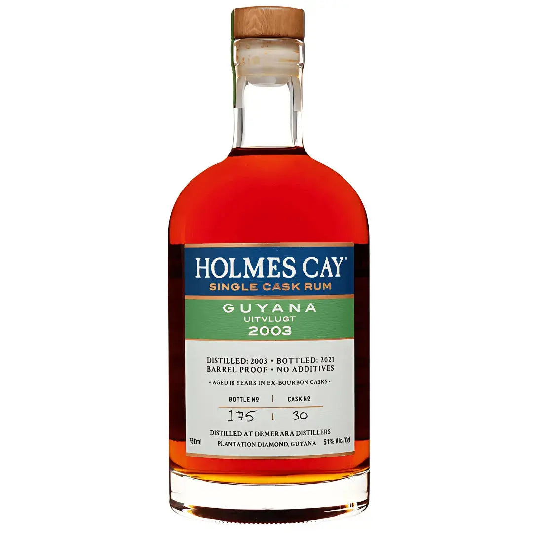 Holmes Cay Guyana Uitvlugt 2003 Single Cask Rum - Main Street Liquor
