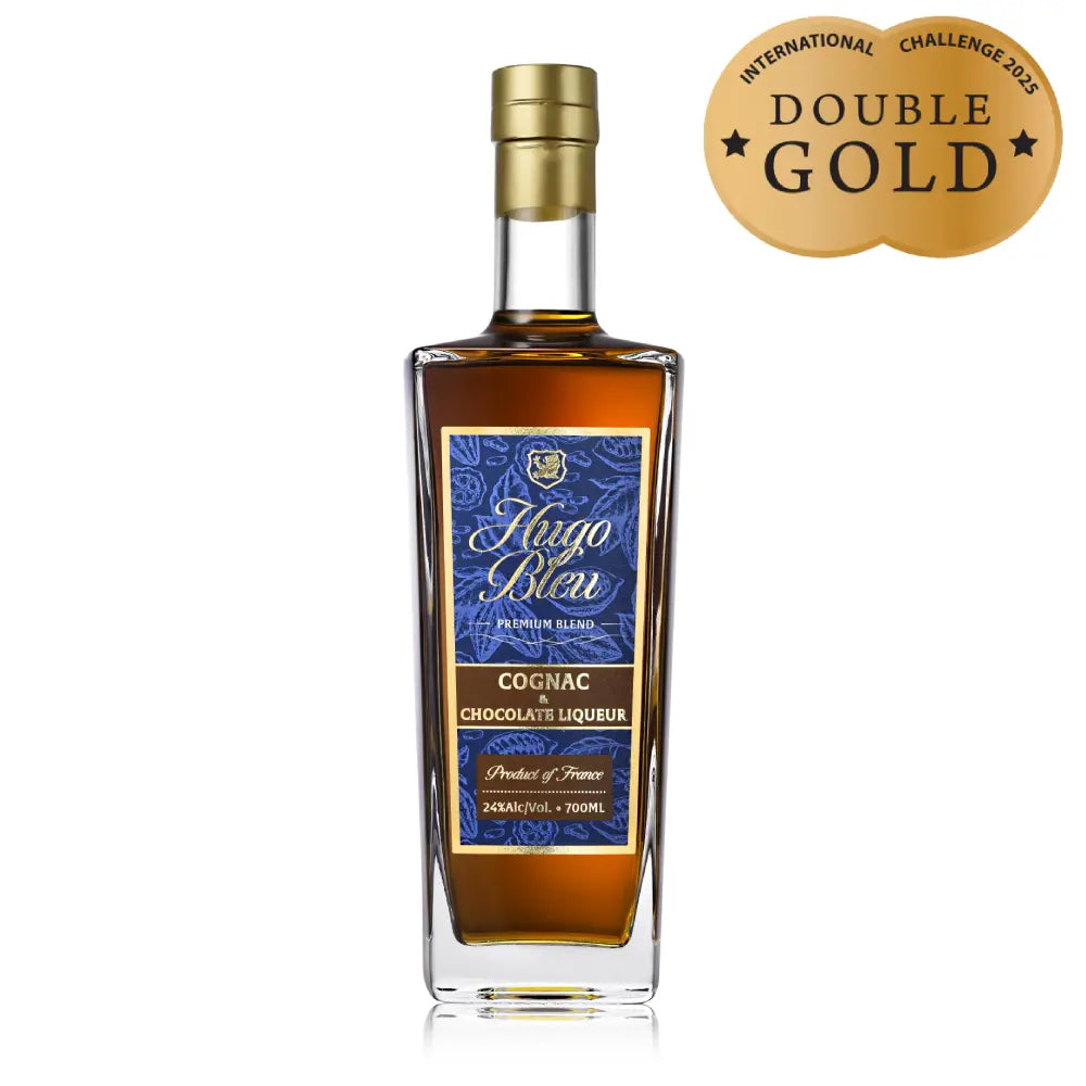Hugo Bleu Cognac &amp; Chocolate Liqueur 700mL - Main Street Liquor