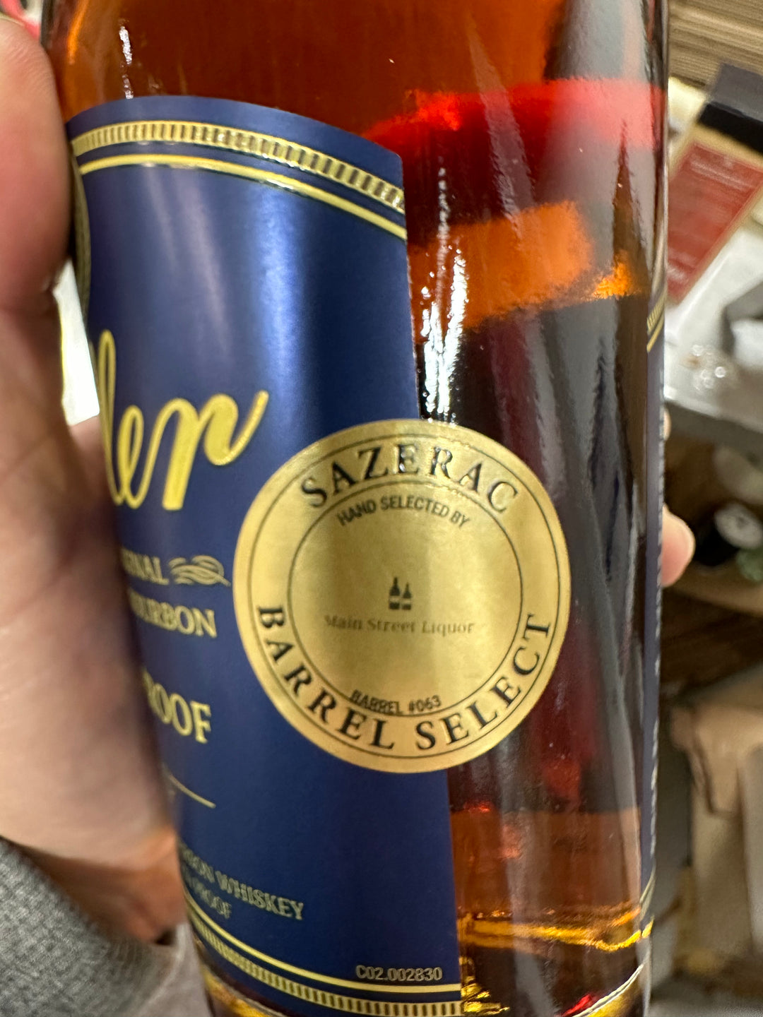 W.L. Weller Full Proof Hand Selected By Main Street Liquor Buffalo Trace