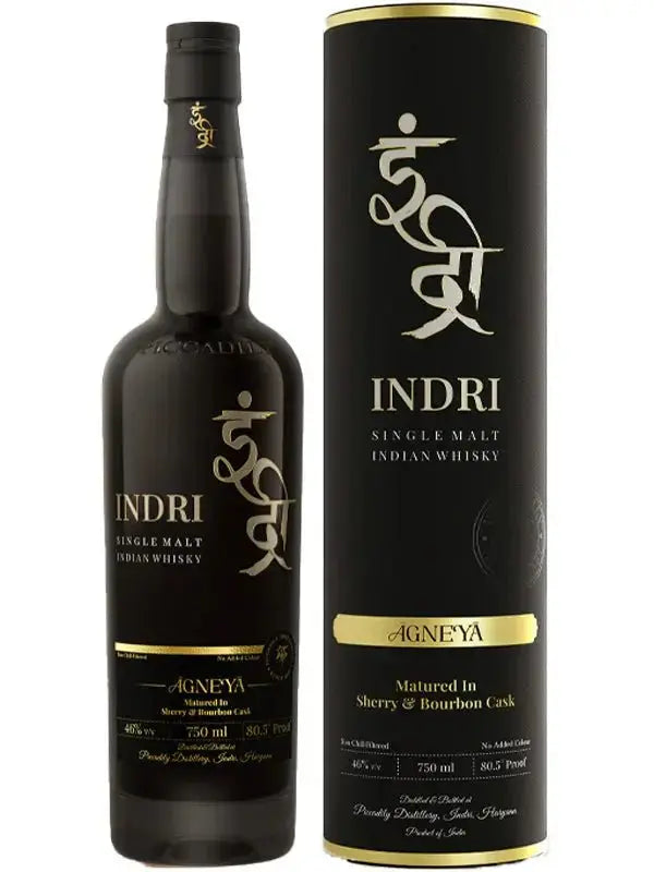Indri - Trini Agneya Single Malt Indian Whisky Sherry & Bourbon Cask - Main Street Liquor