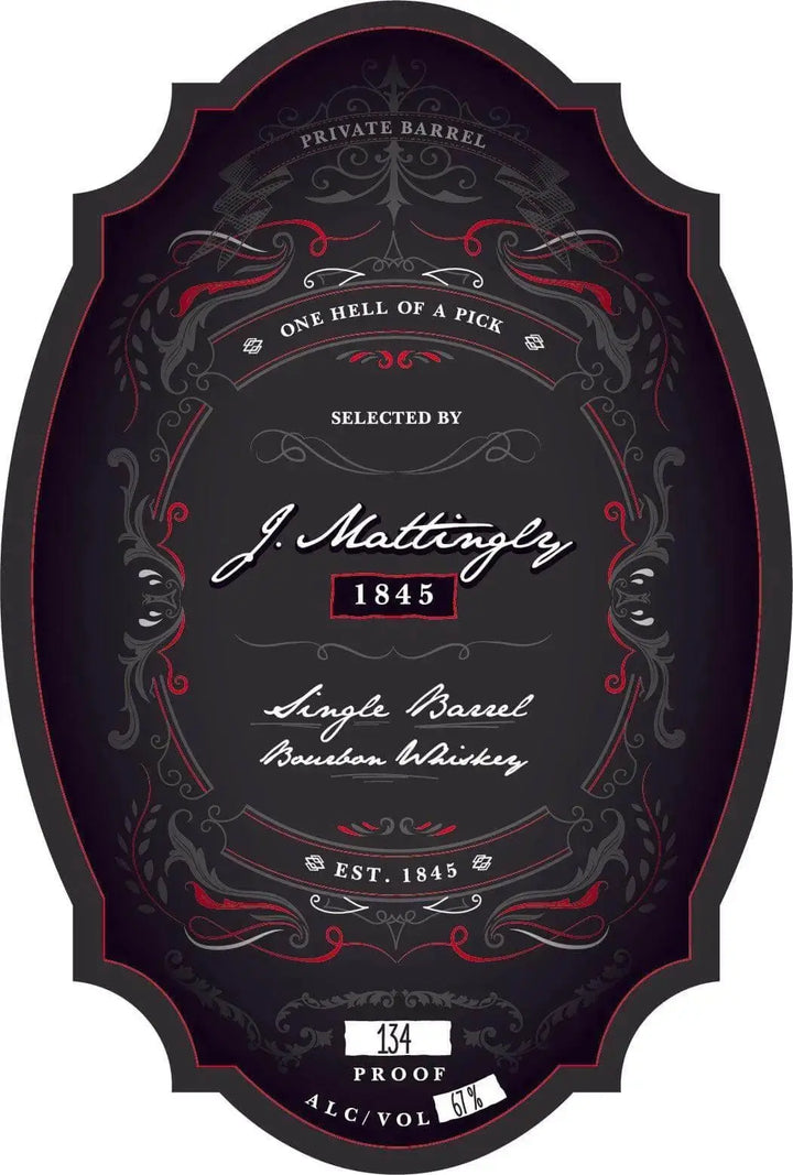 J. Mattingly 1845 Single Barrel Bourbon “2 Month Drill” Private Barrel - Main Street Liquor
