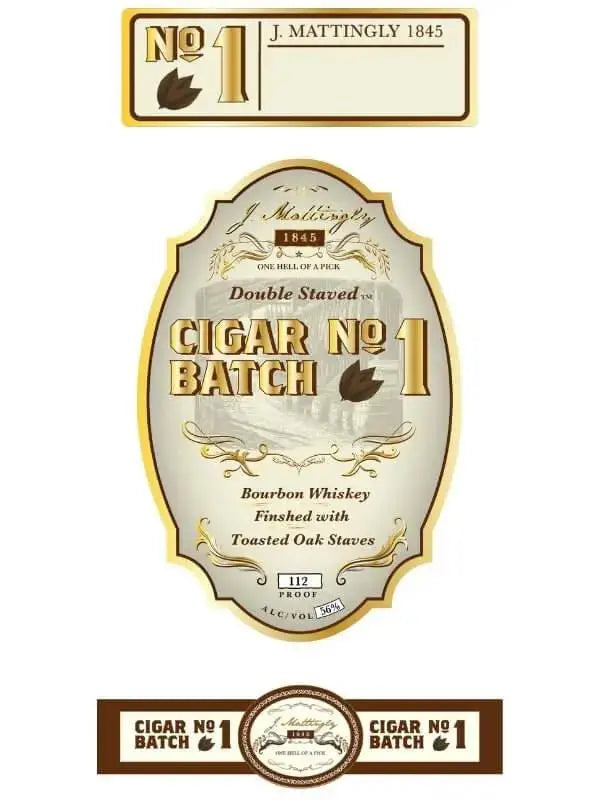 J. Mattingly Cigar Batch No. 1 Bourbon Whiskey Double Staved - Main Street Liquor