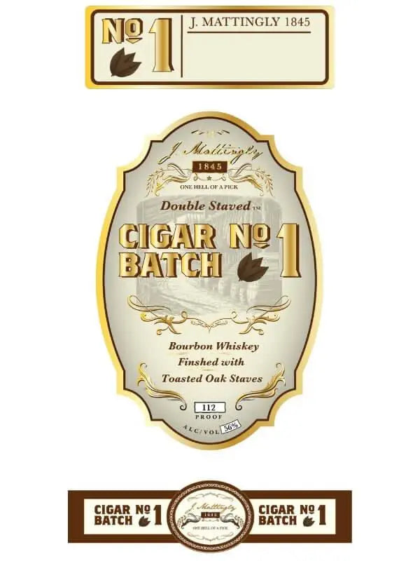 J. Mattingly Cigar Batch No. 1 Bourbon Whiskey Double Staved - Main Street Liquor