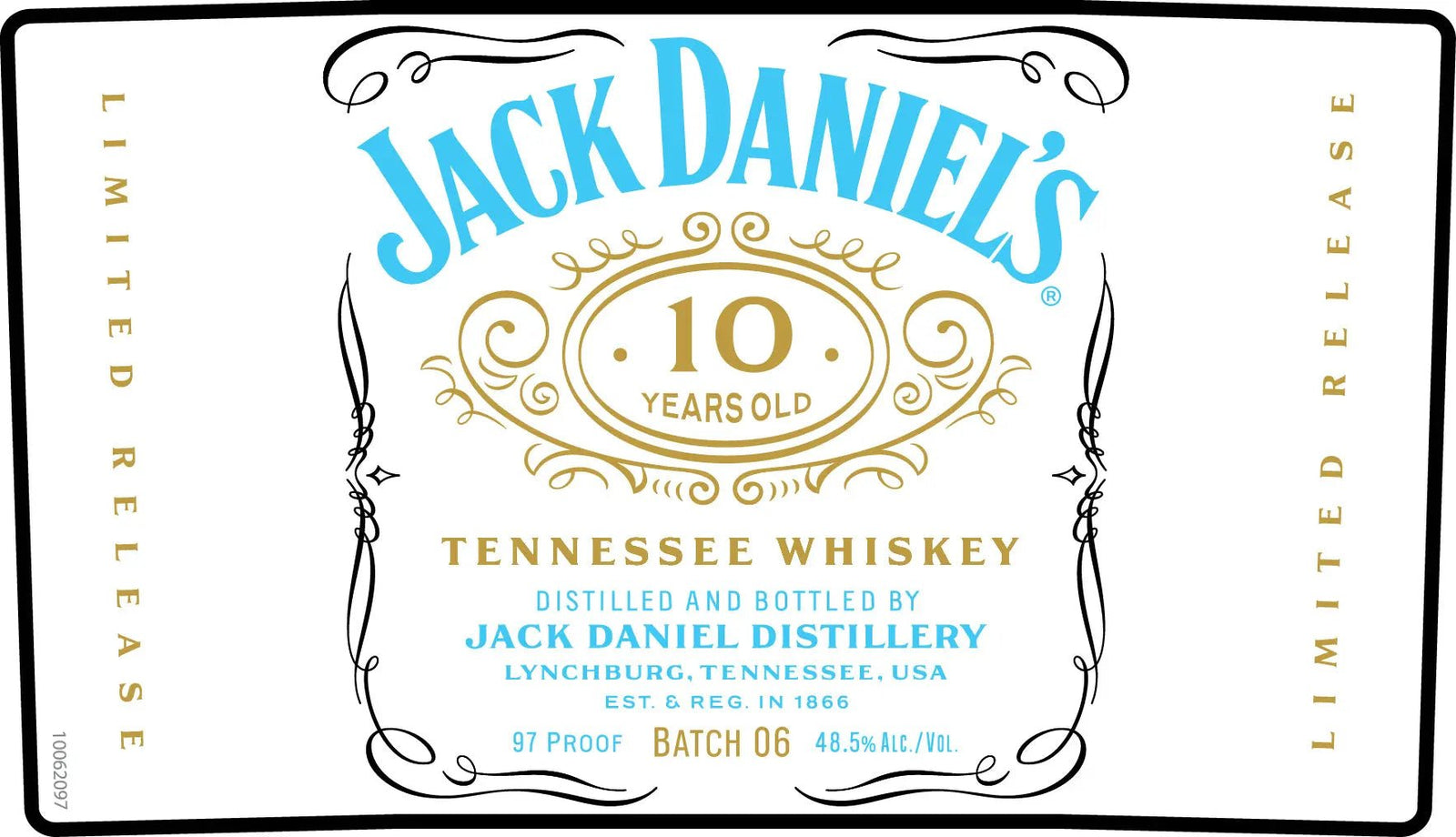 Jack Daniel’s 10 Year Old Tennessee Whiskey Batch 06 700mL - Main Street Liquor