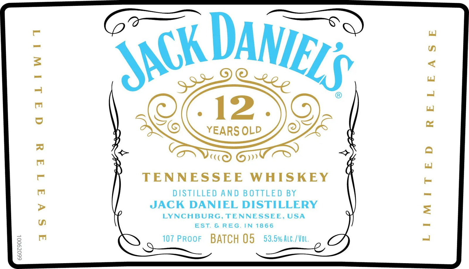 Jack Daniel’s 12 Year Old Tennessee Whiskey Batch 05 700mL - Main Street Liquor