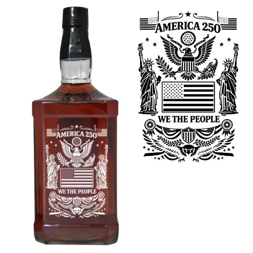 Jack Daniel’s 3L America 250th Anniversary Custom Etched Bottle - Main Street Liquor