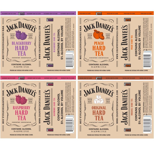 Jack Daniel’s Country Cocktails Hard Tea Variety 12pk - Main Street Liquor