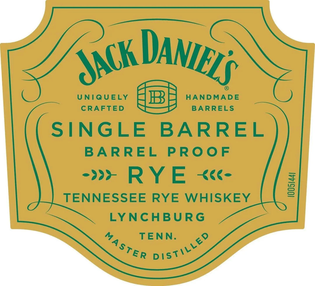 Jack Daniel’s Single Barrel Barrel Proof Rye Tennessee Whiskey - Main Street Liquor