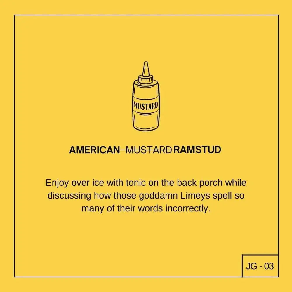 James Gin American Ramstud 700mL W/ Souvenir Gift Key Chain - Main Street Liquor
