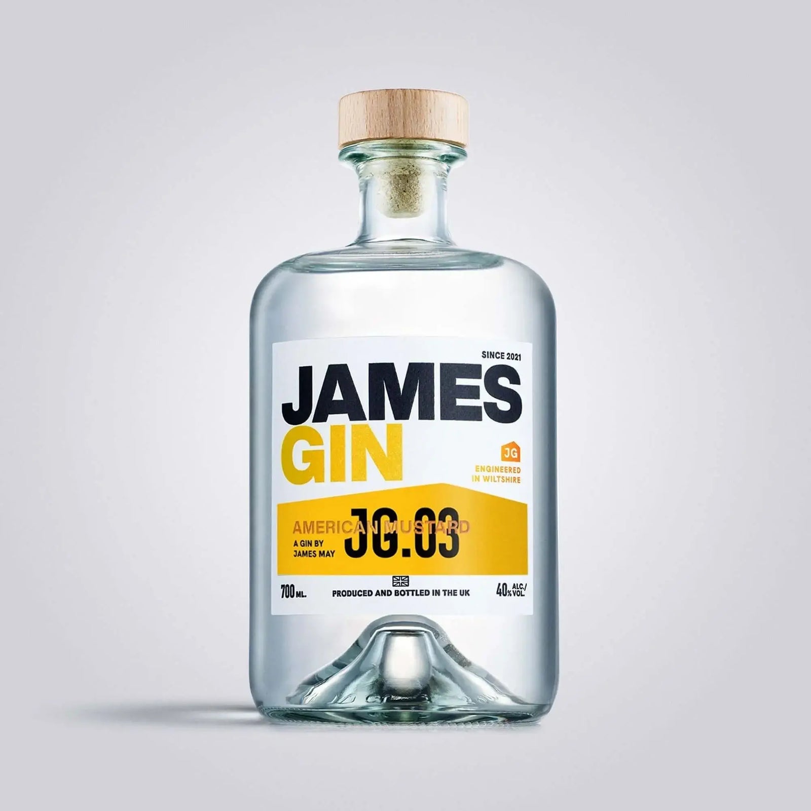 James Gin American Ramstud 700mL W/ Souvenir Gift Key Chain - Main Street Liquor
