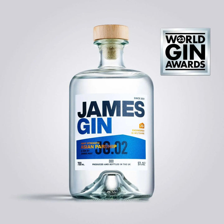 James Gin Navy Strength 700mL 114 Proof W/ Souvenir Gift Key Chain - Main Street Liquor