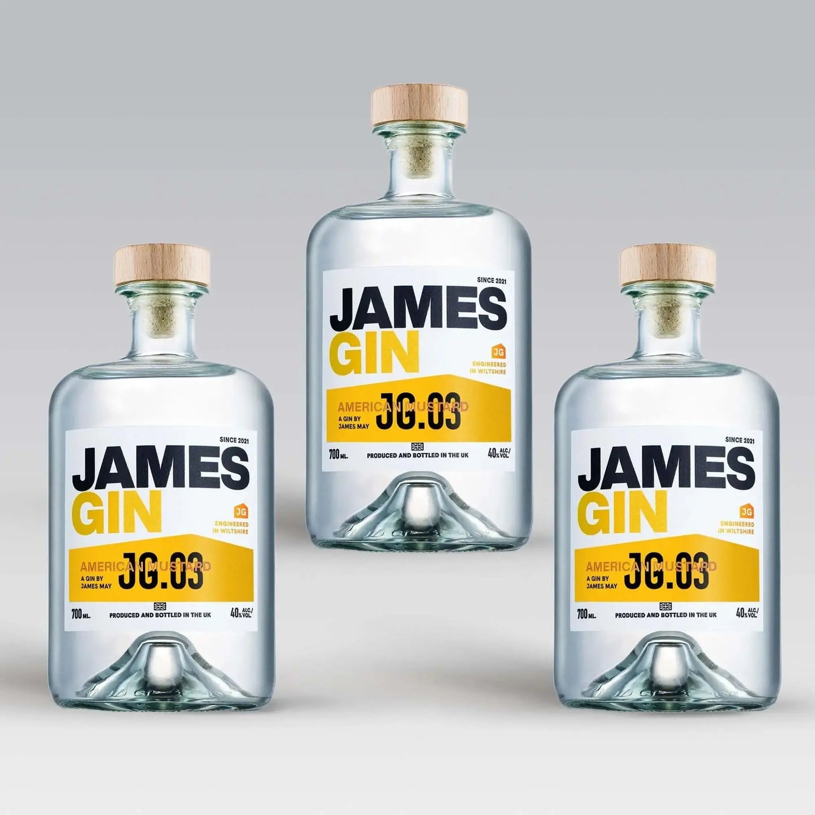 James Gin The Big, Beautiful Bundle W/ Souvenir Gift Key Chain - Main Street Liquor