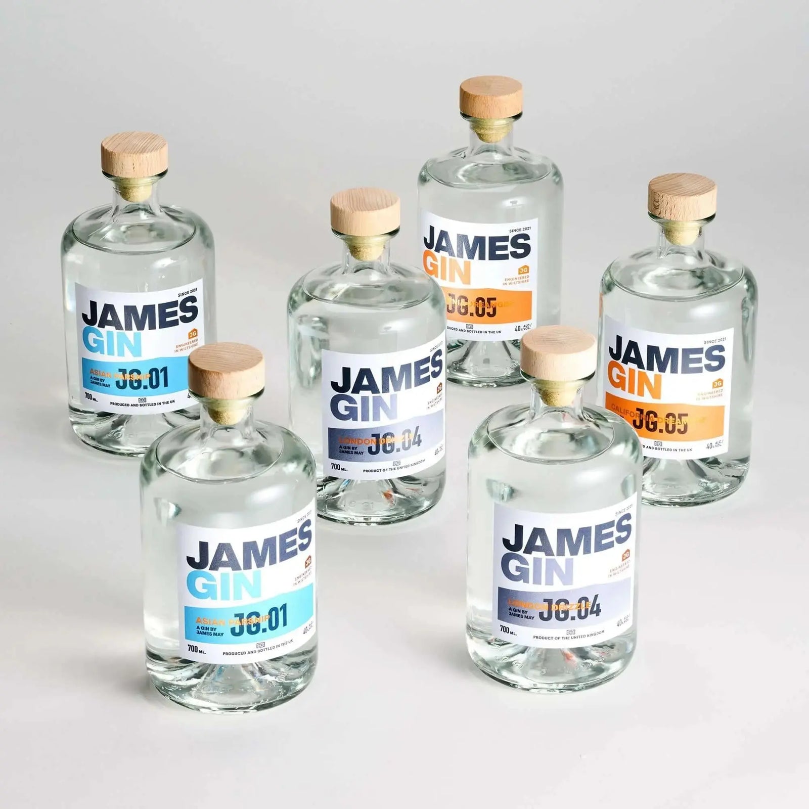James Gin The Survivalist 6 Pack W/ Souvenir Gift Key Chain - Main Street Liquor