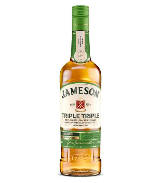 Jameson Triple Triple Irish Whisky 750mL - Main Street Liquor