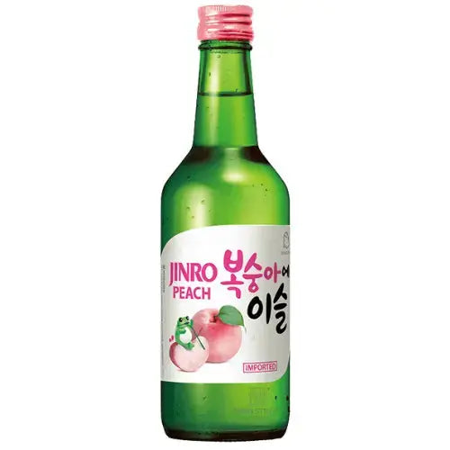 Jinro Peach Soju 375mL - Main Street Liquor