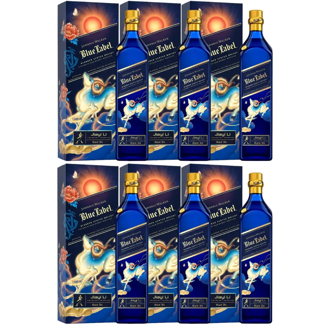 Johnnie Walker Blue Label Year of The Goat Lunar New Year By JiaYi Li (Pre-Order) - Main Street Liquor