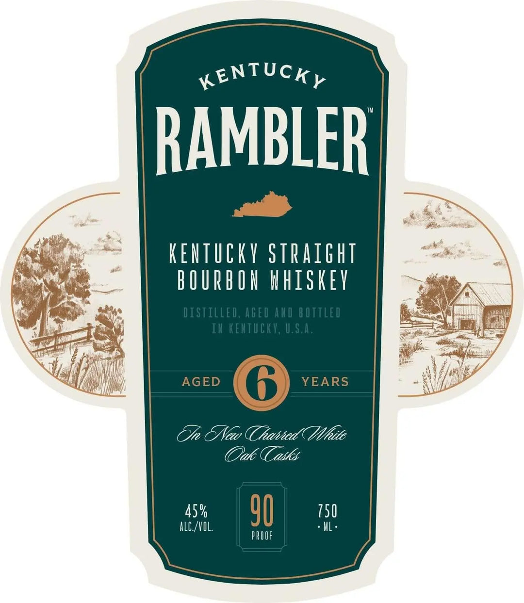 Kentucky Rambler 6 - Year Kentucky Straight Bourbon Whiskey - Main Street Liquor