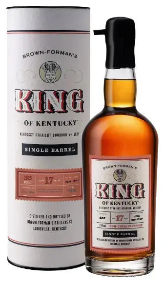 King of Kentucky 17 Year Old Single Barrel Bourbon 2025 Release - Main Street Liquor