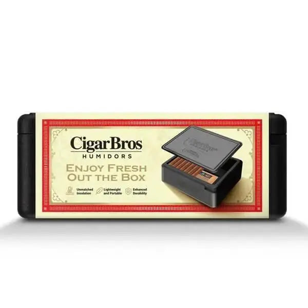 La Aurora 20 Premium Cigars Set &amp; Cutter + Personal Humidor by CigarBros - Main Street Liquor