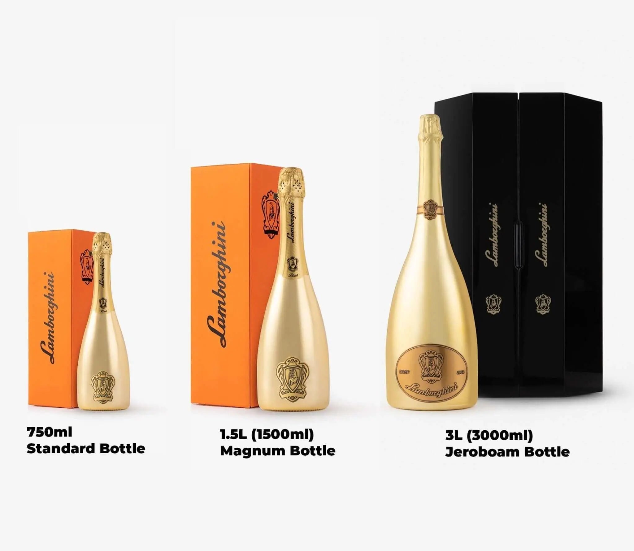 Lamborghini Gold Jeroboam 3L Brut - Luxury Wine Experience – Main