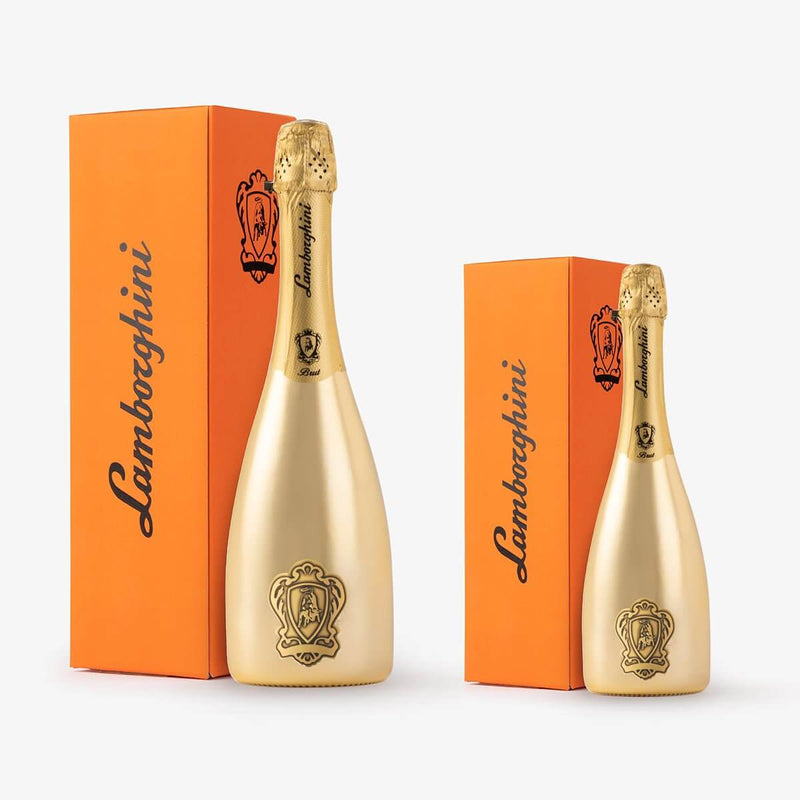 Load image into Gallery viewer, Lamborghini Gold MAGNUM: 1.5L Brut Spumante Sparkling Wine - Main Street Liquor
