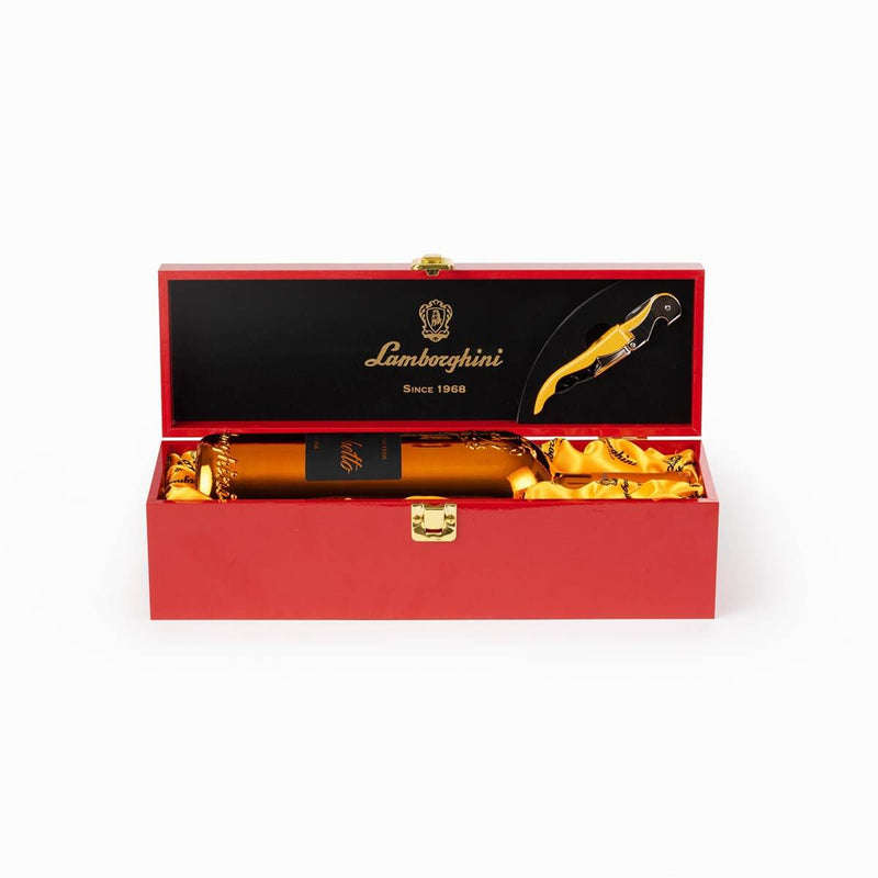 Load image into Gallery viewer, Lamborghini Luxe: Grechetto with Gift Box &amp; Corkscrew - Main Street Liquor
