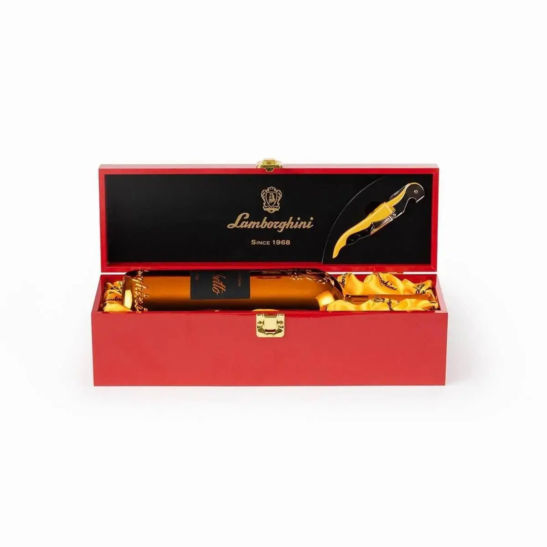 Lamborghini Luxe: Grechetto with Gift Box &amp; Corkscrew - Main Street Liquor