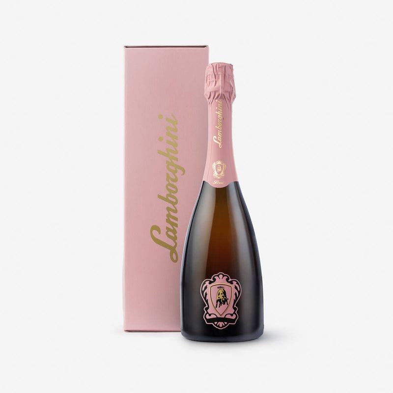 Load image into Gallery viewer, Lamborghini: Metodo Classico Rosè &quot;The Legend&quot; with Gift Box | Case of 6 - Main Street Liquor
