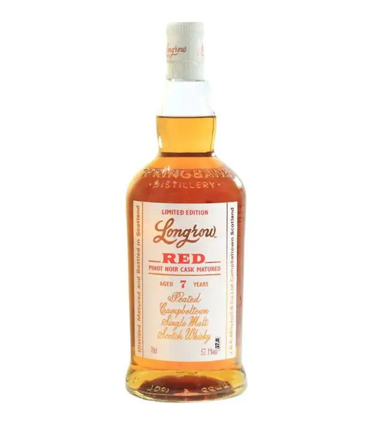 Longrow Red 7 Year Pinot Noir Cask Matured Limited Edition Scotch 750mL - Main Street Liquor