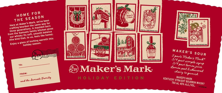Maker’s Mark Holiday Edition Kentucky Straight Bourbon Whiskey - Main Street Liquor