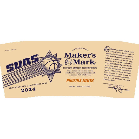 Maker’s Mark Phoenix Suns 2024 Limited Edition - Main Street Liquor